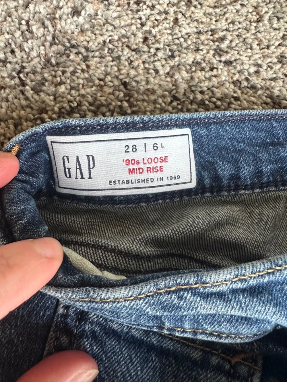 Vintage gap boyfriend jeans - Picture 2 of 2